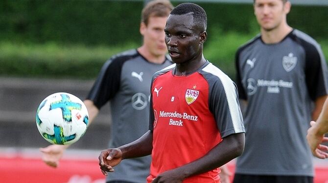 Der Konkurrenzkampf beim VfB schreckt Neuzugang Chadrac Akolo nicht. FOTO: EIBNER