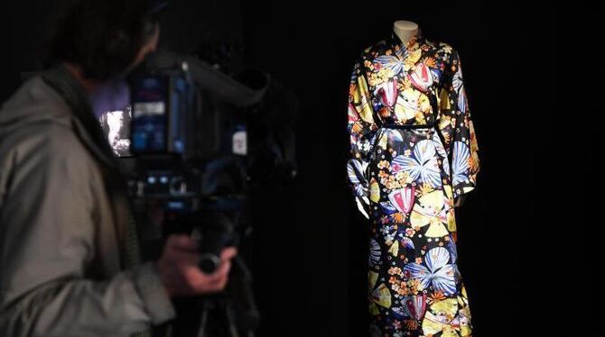 Ein Highlight der Ufa-Ausstellung: Marlene Dietrichs Kimono. Foto: Maurizio Gambarini