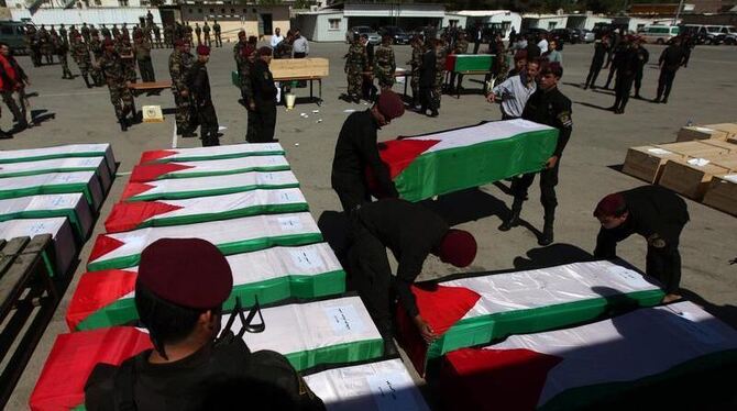 Als humanitäre Geste hat Israel die sterblichen Überreste von 91 Palästinensern übergeben. Foto: Atef Safadi