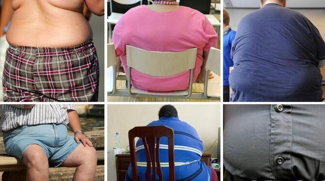 Als fettleibig galten 2009 mit rund 6,1 Millionen Menschen schon 18,7 Prozent der über 50-jährigen Deutschen. Foto: Archiv