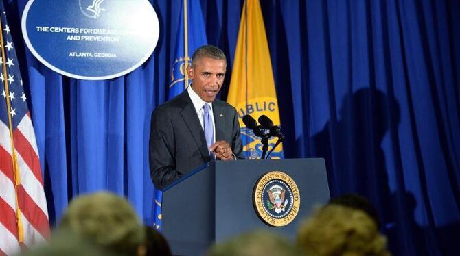 US-Präsident Obama will Tausende Soldaten schicken, um das Virus zu bekämpfen. Foto: Hyosub Shin