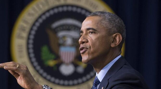 Obama sieht in der Ebola-Epidemie eine »wachsende Gefahr für die regionale und globale Sicherheit«. Foto: Michael Reynolds/Ar