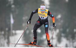 Glänzte mit Platz sieben im Weltcup in Trondheim (Norwegen): Pia Fink. 
