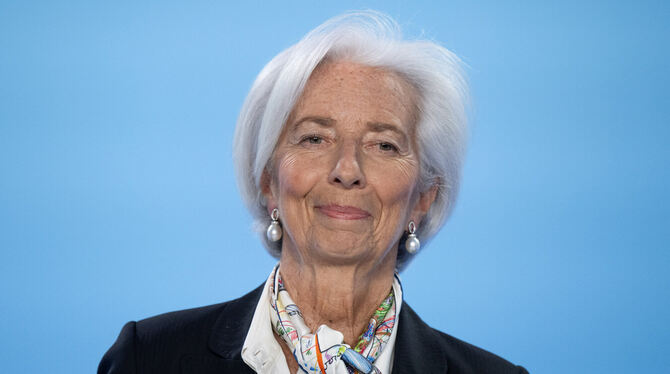 EZB-Präsidentin Christine Lagarde ist noch nicht »hinreichend zuversichtlich« für eine Zinssenkung.