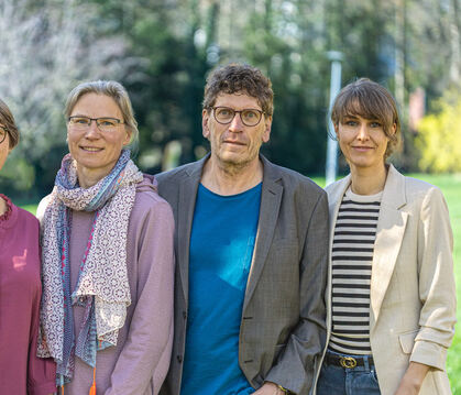 Das Spitzenquartett der GAL Eningen (von links): Katharina Eckert, Regine Gorgas, Albert Weinmann und Jana Stolwijk. FOTO: PR 