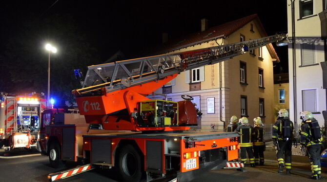 Durch das schnelle Eingreifen der Feuerwehr wurde in der Seestraße Schlimmeres verhindert.