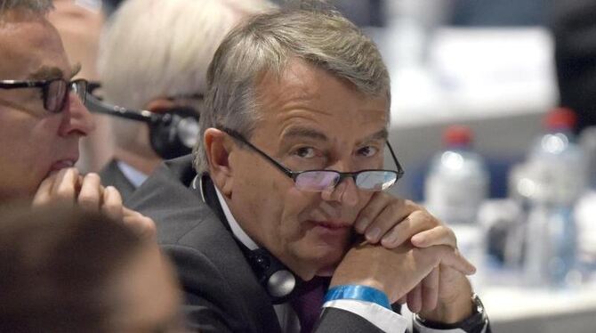 DFB-Chef Wolfgang Niersbach ist jetzt Mitglied des FIFA-Exekutivkomitees. Foto: Patrick Seeger