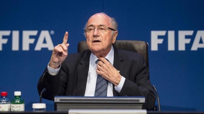 Joseph Blatter ist seit 1998 Präsident der FIFA. Foto: Walter Bieri