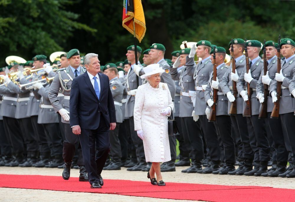 Die Queen zu Besuch in Deutschland