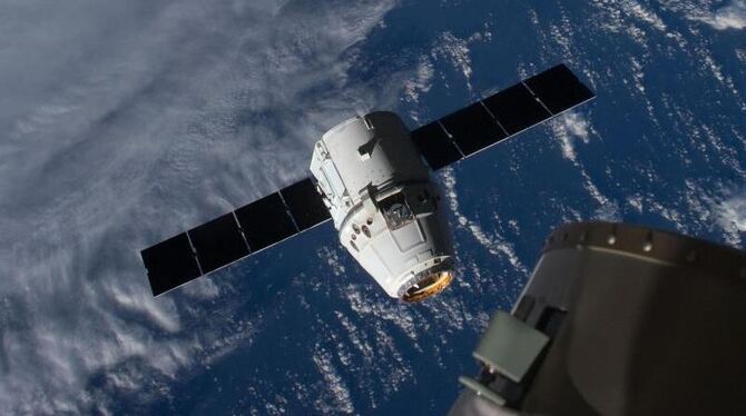 Der »Dragon« sollte Nachschub und wissenschaftliche Geräte zu den Astronauten auf der ISS bringen. Foto: Nasa/Archiv