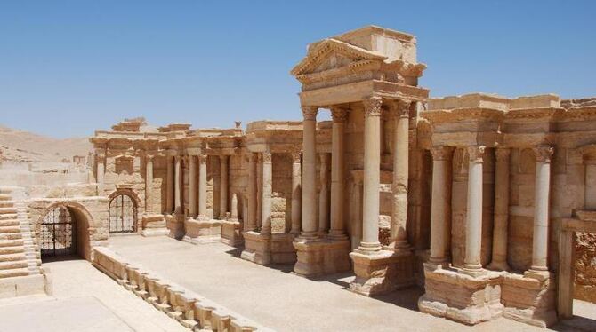 Im Theater von Palmyra haben die Fanatiker des IS eine Reihe von Geiseln erschossen. Foto: Chris Melzer