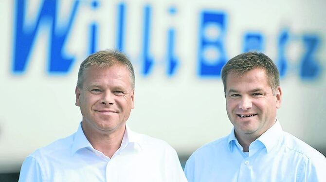 Neuerdings bilden zwei Brüder die Geschäftsleitung: Wolfgang Bisinger, gemeinsam mit Rainer Bisinger.