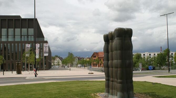 Inspirierend, aber kostspielig: Skulpturen von Joannis Avramidis vergangenes Jahr vor der Reutlinger Stadthalle. GEA-ARCHIVFOTO