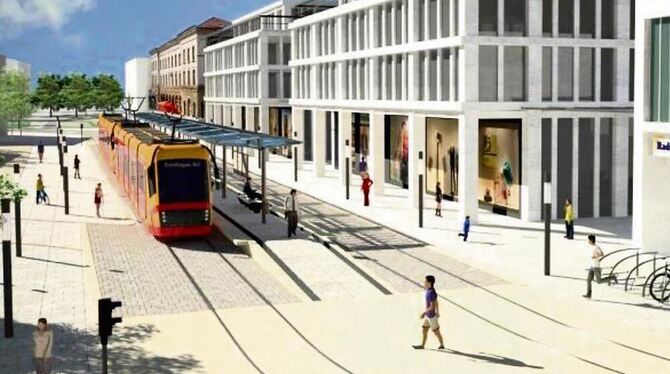 So konkret das Stadtbahnprojekt auf Computergrafiken auch aussieht – bis zur Verwirklichung ziehen noch viele Jahre ins Land. Di