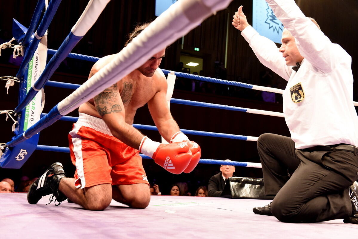 Box-Gala Reutlingen Björn Blaschkes Abschiedskampf