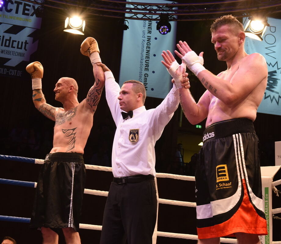 Box-Gala Reutlingen Björn Blaschkes Abschiedskampf