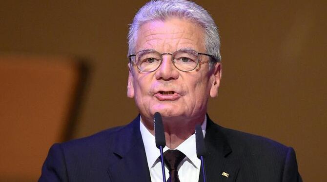 Gauck hatte im Juni erklärt, er stehe aus Altersgründen nicht für eine zweite Amtszeit zur Verfügung. Foto: Britta Pedersen