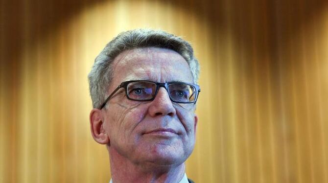 Bundesinnenminister Thomas de Maizière