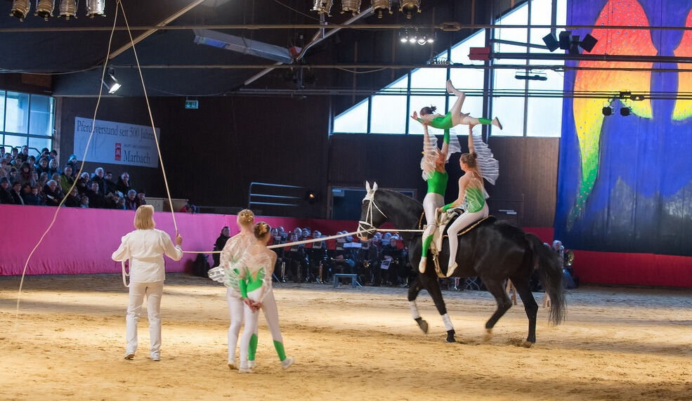 Krippenspiel Lebendige Bilder zur Weihnacht in Marbach 2016