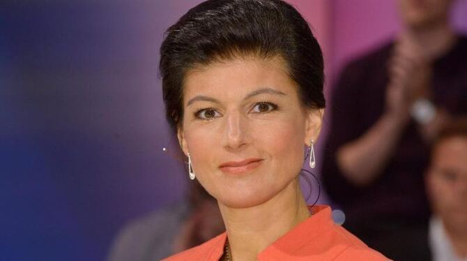 Die Linken-Spitzenkandidatin Sahra Wagenknecht. Foto: Karlheinz Schindler