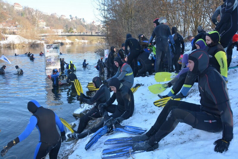 Neckarabschwimmen in Tübingen 2017