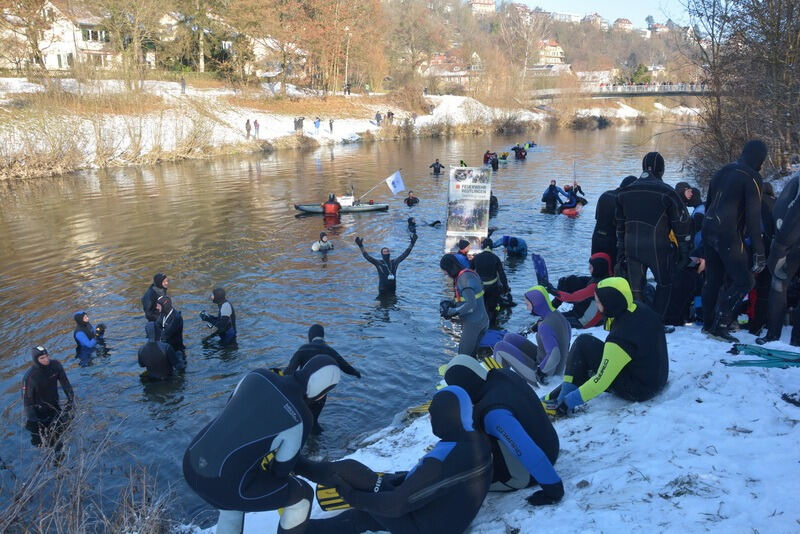 Neckarabschwimmen in Tübingen 2017