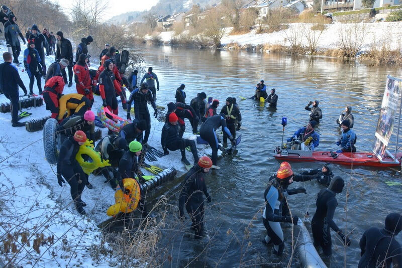 Neckarabschwimmen in Tübingen 2017