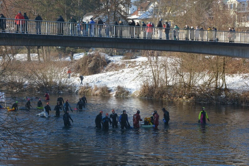 Neckarabschwimmen in Tübingen 2017