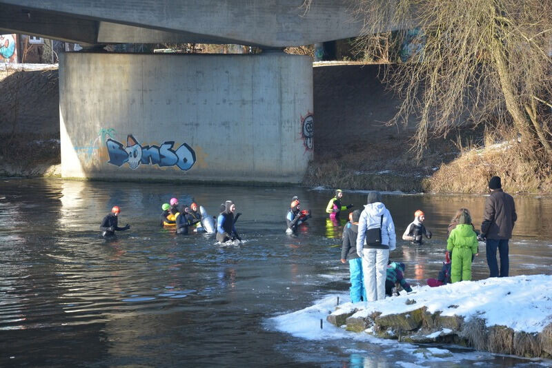 Neckarabschwimmen in Tübingen 2017