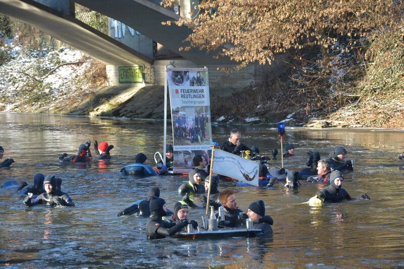 Neckarabschwimmen in Tübingen 2017