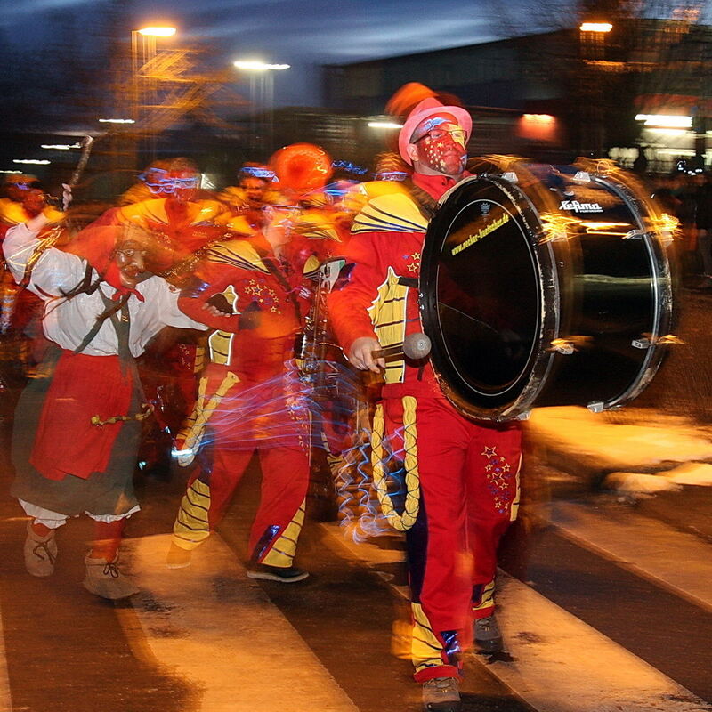 Dämmerungsumzug in Eningen 2017