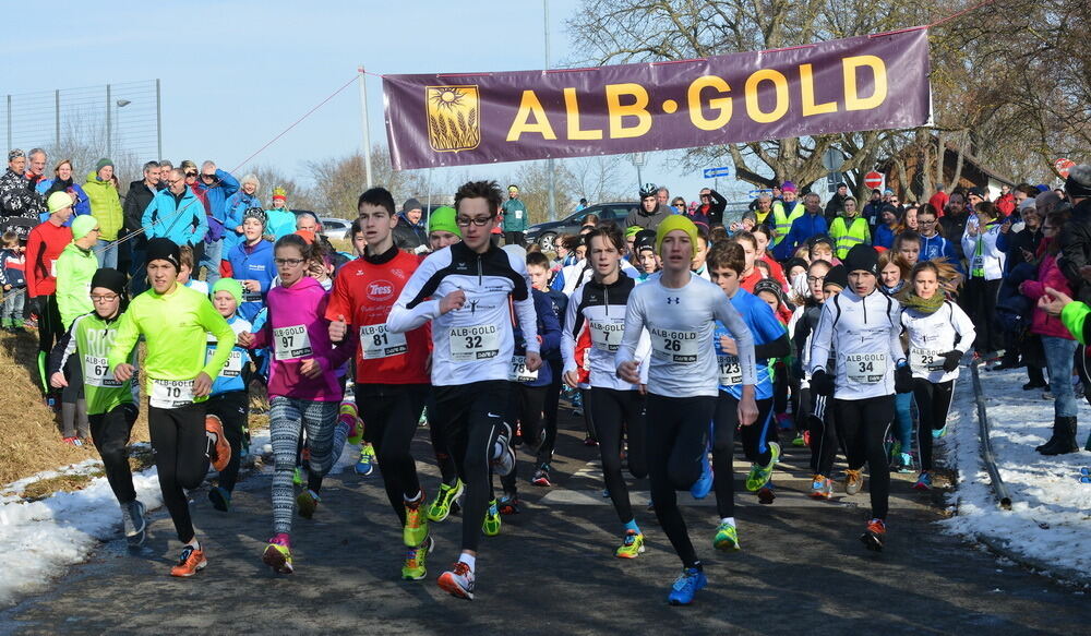 Winterlauf-Cup in Gniebel 2017