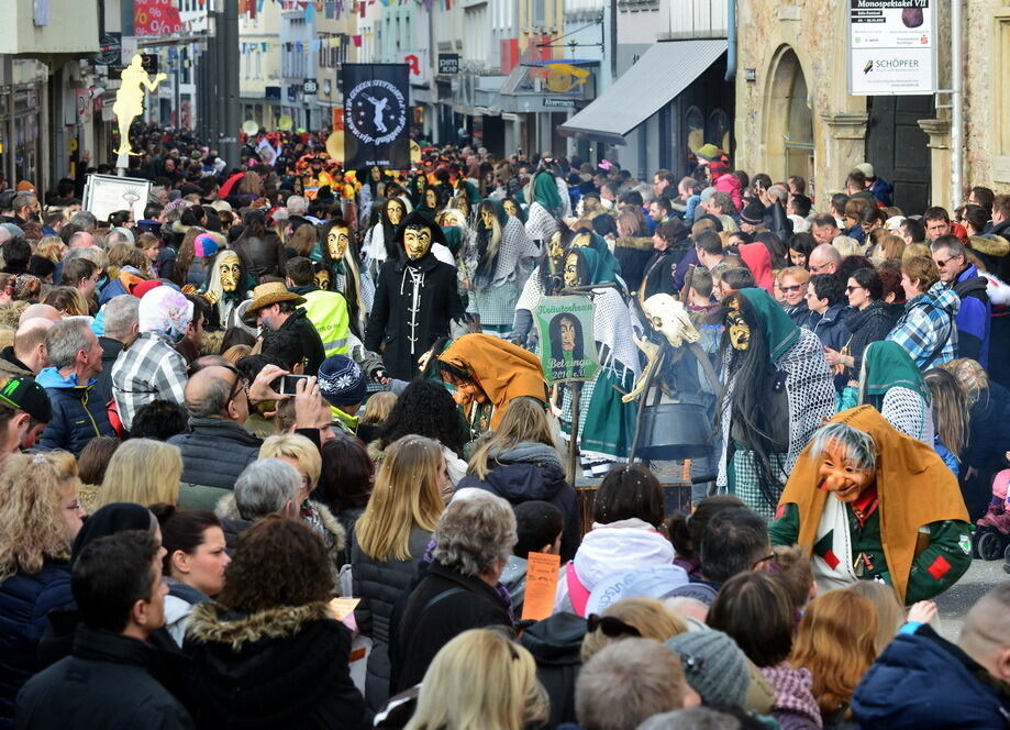 Narrenumzug Reutlingen 2017