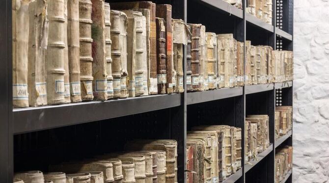 In der Diözesanbibliothek werden auch die alten  Bestände gepflegt. Foto: Kirche