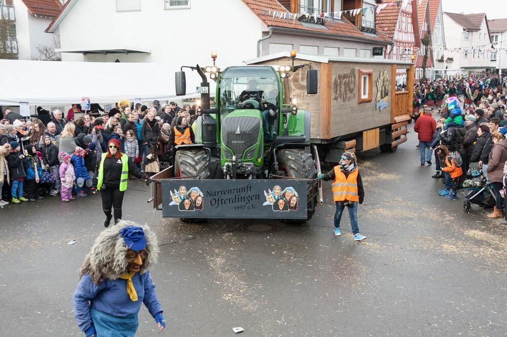 Jubiläums-Narrenumzug Ofterdingen 5. Februar 2017