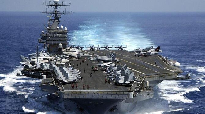 Einer der größten US amerikansichen Flugzeugträger, die USS Carl Vinson (CVN 70). Foto: Dusty Howell/U.S. Navy/Archiv