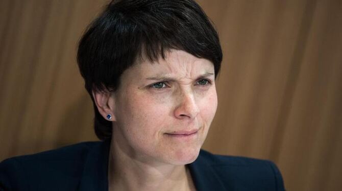 Frauke Petry, Bundesvorsitzende der AfD. Foto: Bernd von Jutrczenka