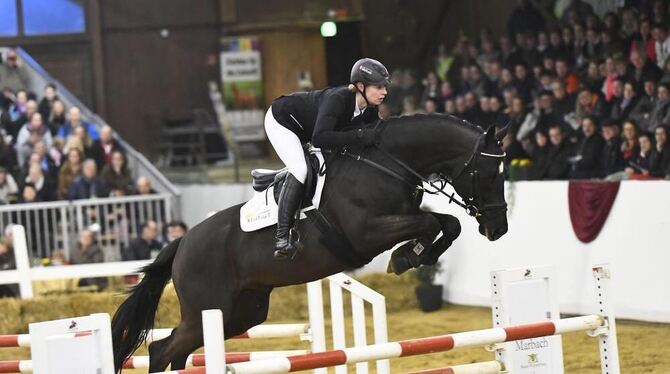 Reitsport in Marbach. FOTO: SCHREINER