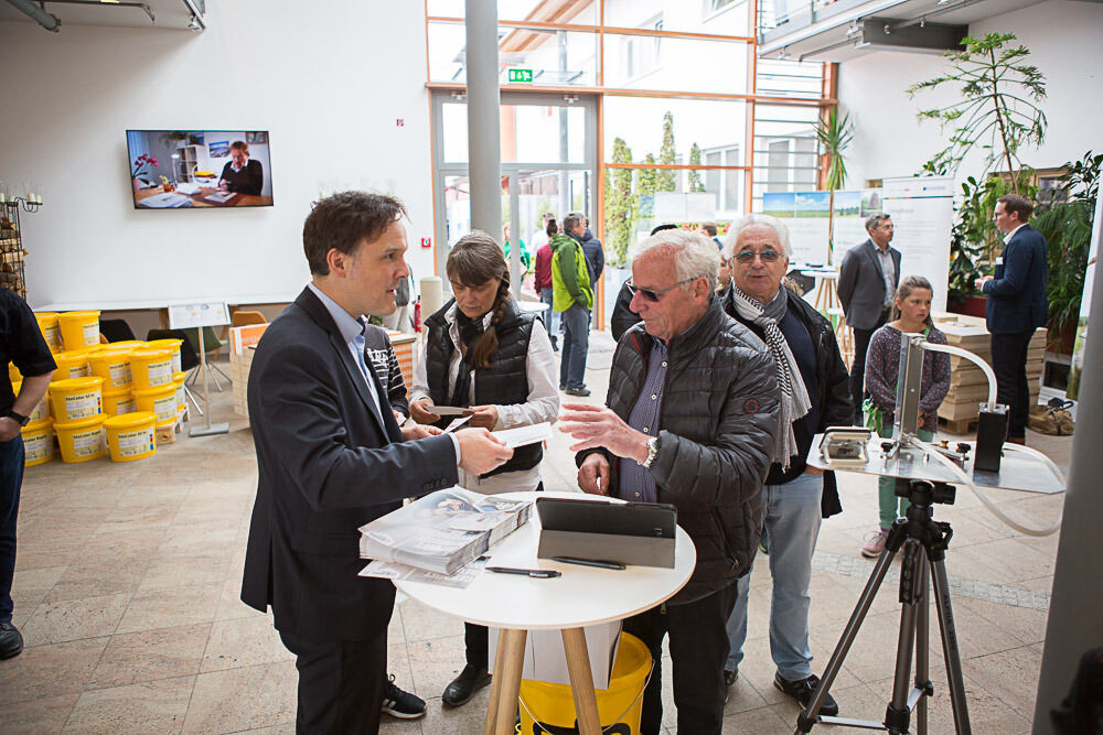 Offene Tür bei Schwörer-Haus 2017