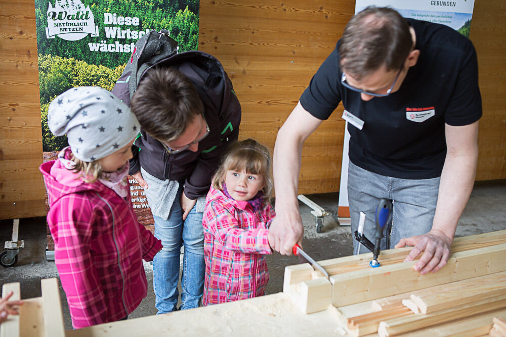 Offene Tür bei Schwörer-Haus 2017