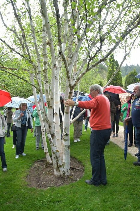 Führung durch das Gartenkunstwerk von Roland Doschka