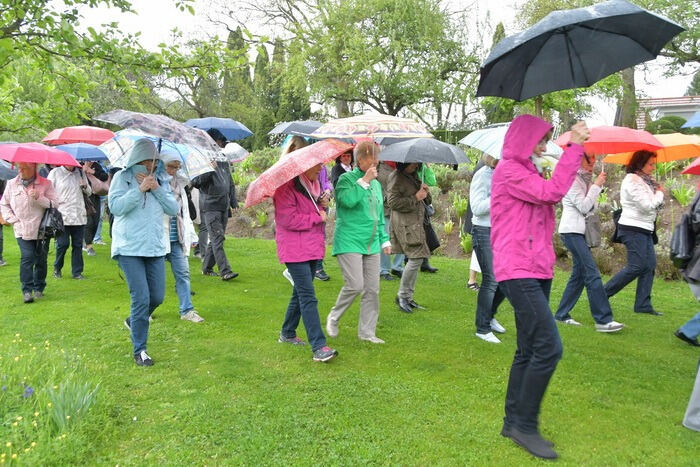 Führung durch das Gartenkunstwerk von Roland Doschka