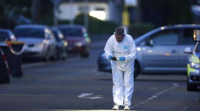 Zwei Personen wurden schwer, zwei weitere leicht verletzt. Foto: Ina Fassbender