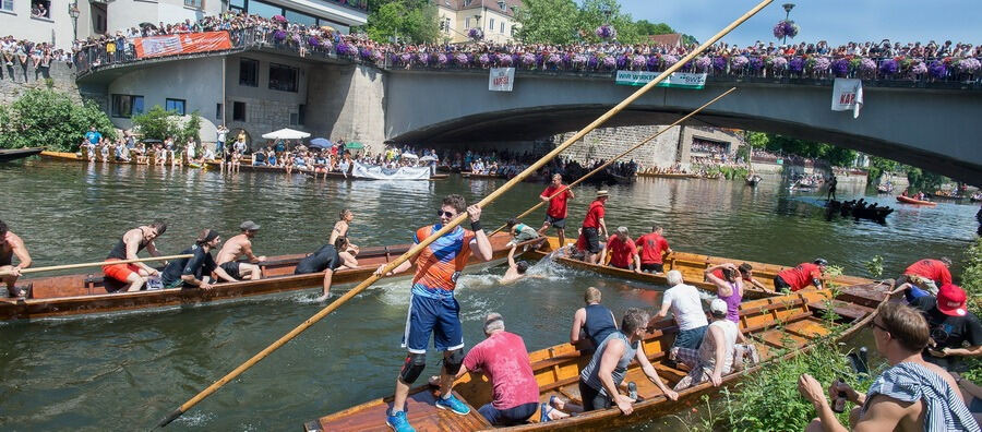 Impressionen vom Stocherkahnrennen 2017