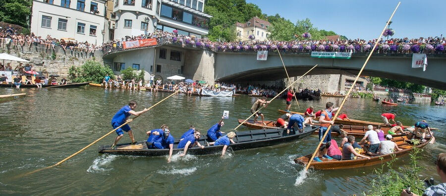 Impressionen vom Stocherkahnrennen 2017