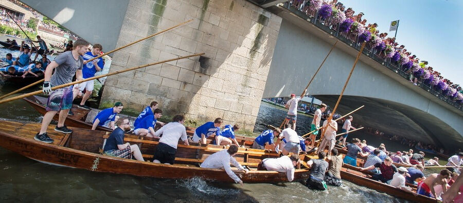 Impressionen vom Stocherkahnrennen 2017