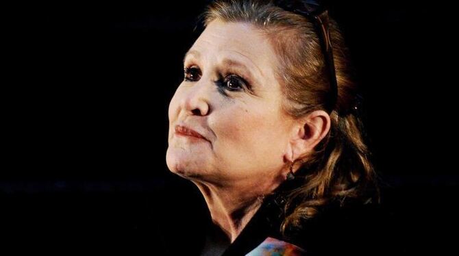 Carrie Fisher wird immer als Prinzessin Leia in Erinnerung bleiben. Foto: Tracey Nearmy