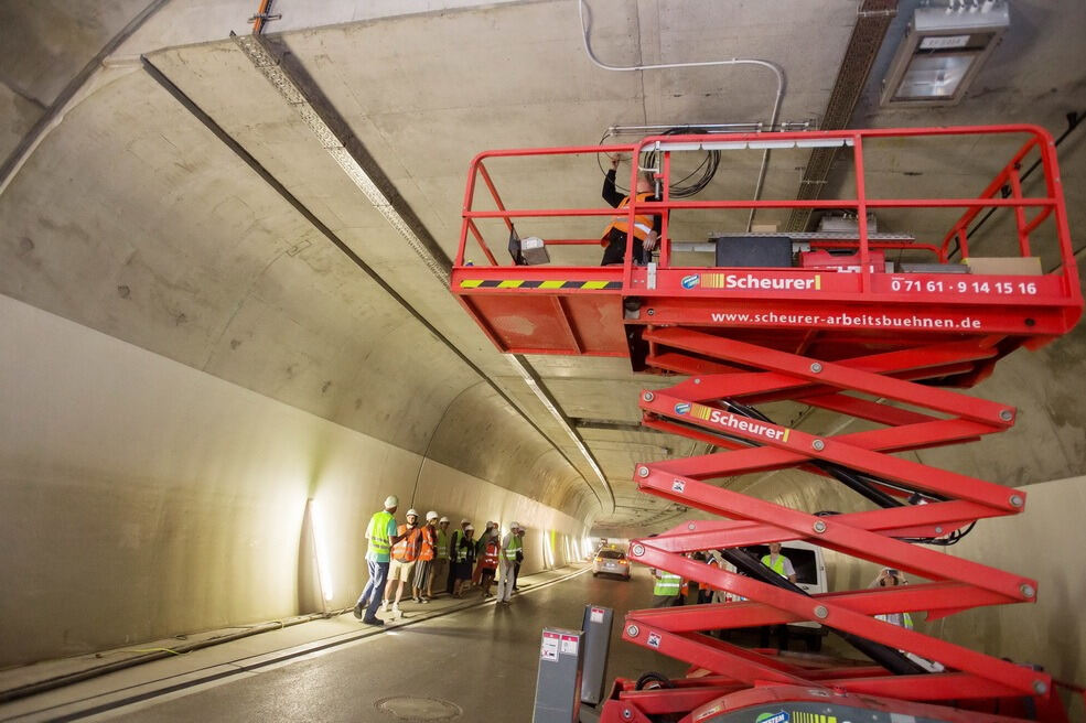 Impressionen vom Scheibengipfeltunnel 2017