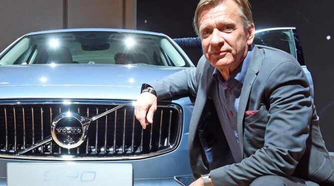 Volvo-Chef Hakan Samuelsson setzt in Zukunft auf Autos mit Elektromotor. Foto: Uli Deck