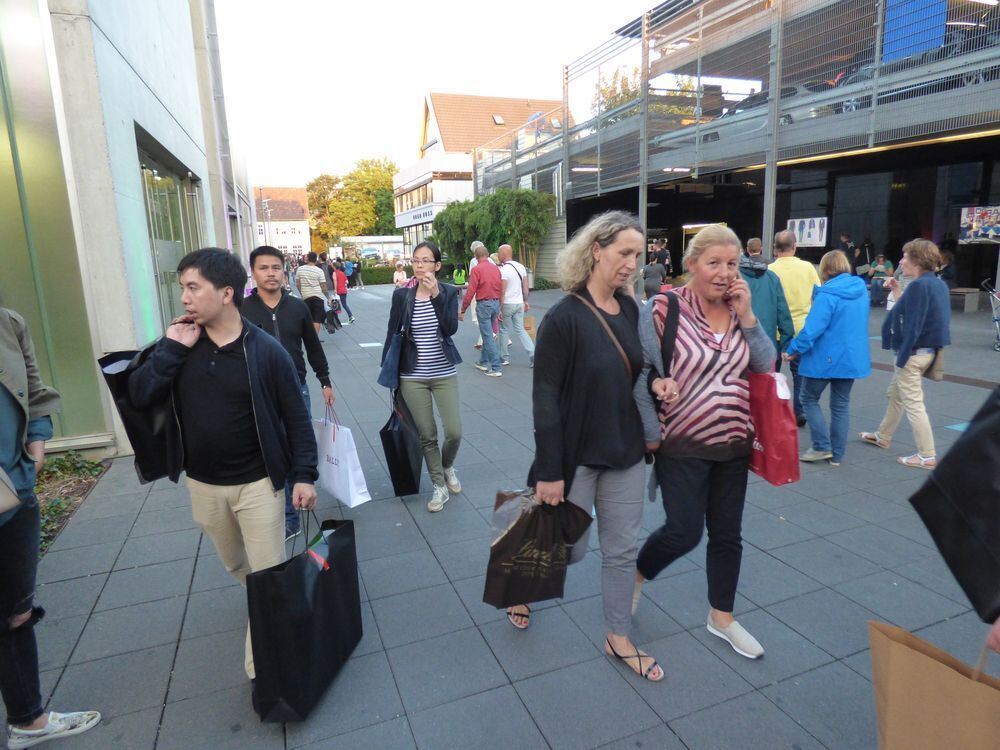 Late-Night-Shopping in Metzingen 2017